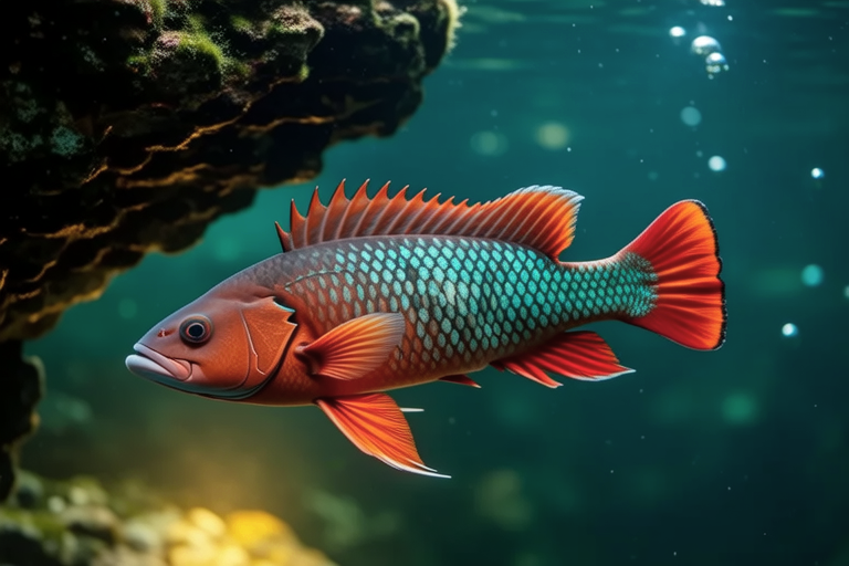 Dive Into Colorful Waters: Exploring the Vibrant Life of Rajah Cichlids