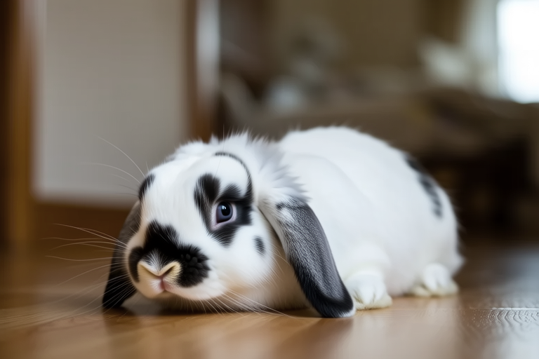 Hotot Rabbits: The Black-Eyed Beauties Taking Social Media by Storm