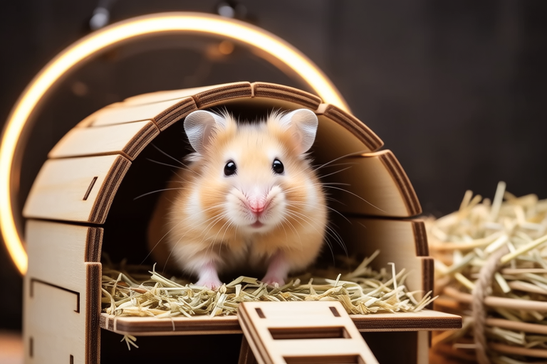 DIY Paradise: Creating the Perfect Habitat for Your Curious Little Golden Hamster