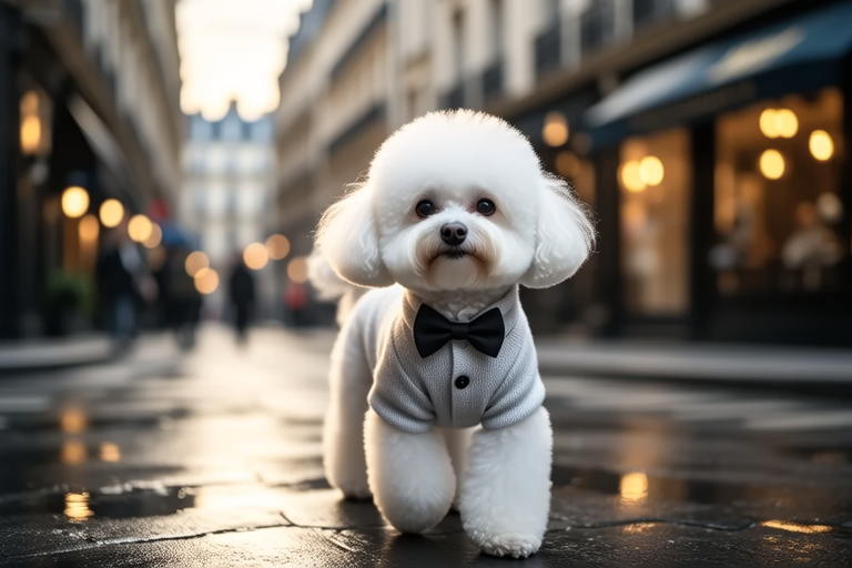 From Parisian Elegance: A Day in the Life of a Poodle